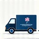 配送トラックアイコン